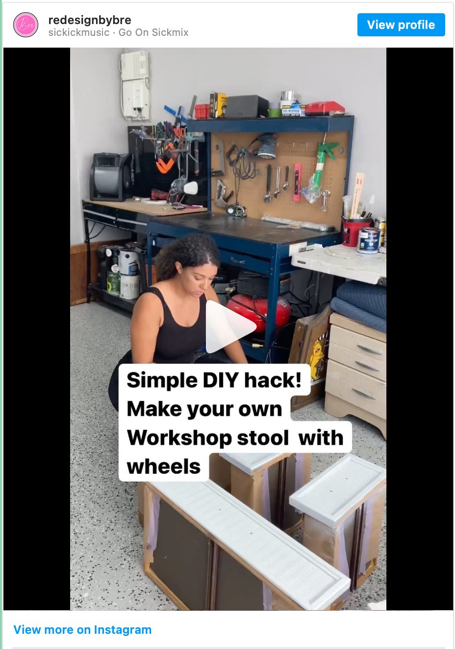 Redesign by Bre Instagram Reel